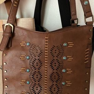 Justin brand Conceal Carry Leather Purse